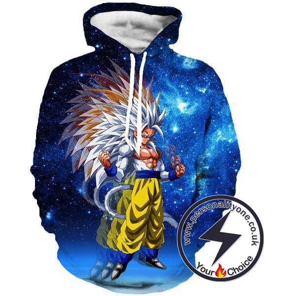 Dragon Ball Z - SSj 3 3D - Hoodies